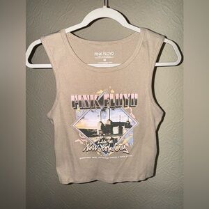 Pink Floyd Beige Tank Top